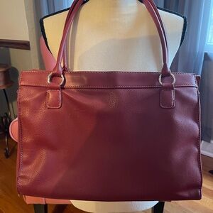 Sag Harbor Deep Red Shoulder Bag